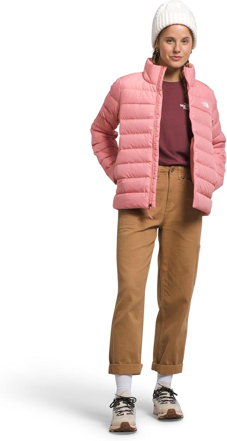 imageTHE NORTH FACE Womens Aconcagua 3 Jacket Wind Resistant Water Repellent 600 Fill Waterfowl Down InsulationShady Rose