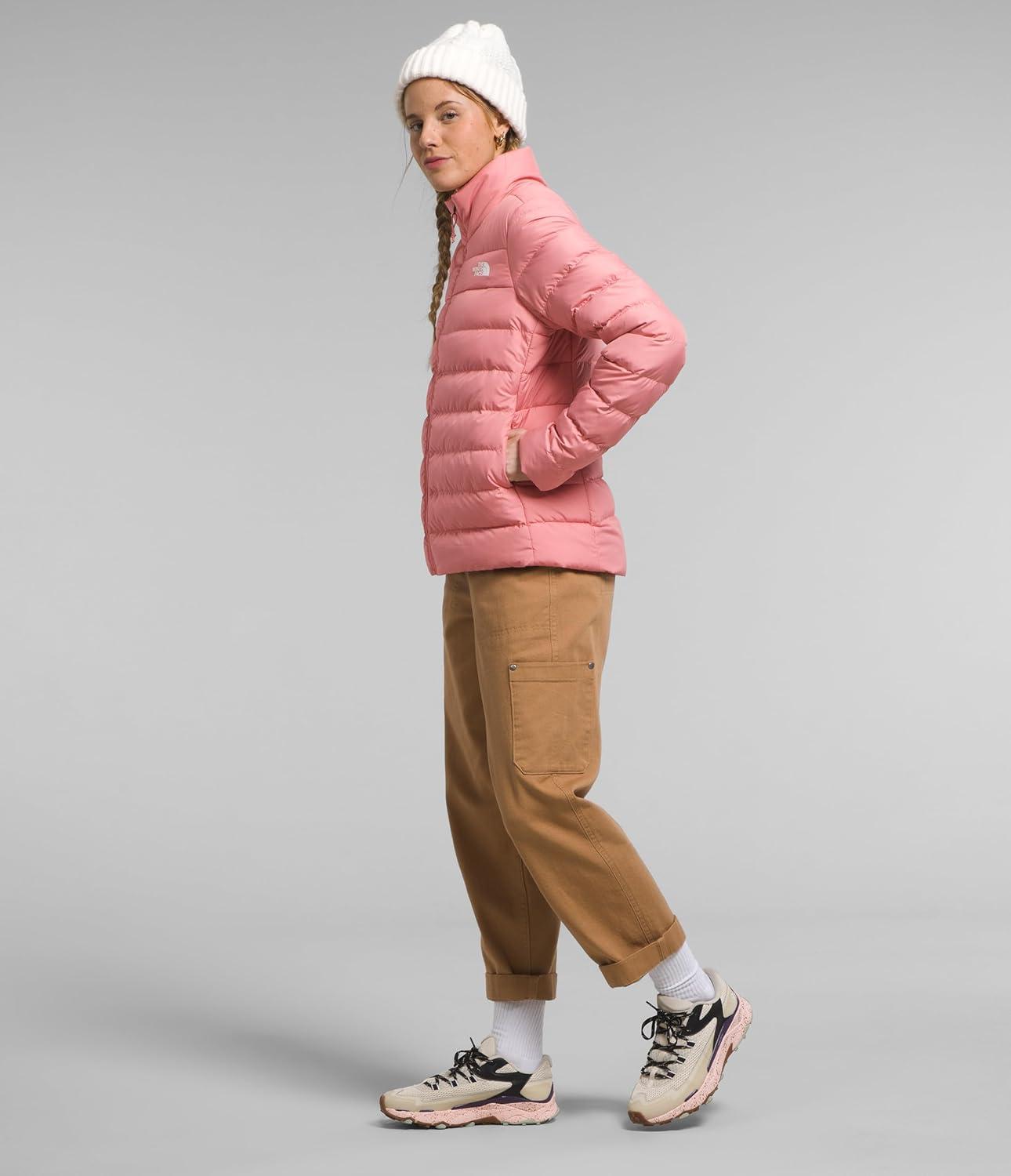 imageTHE NORTH FACE Womens Aconcagua 3 Jacket Wind Resistant Water Repellent 600 Fill Waterfowl Down InsulationShady Rose