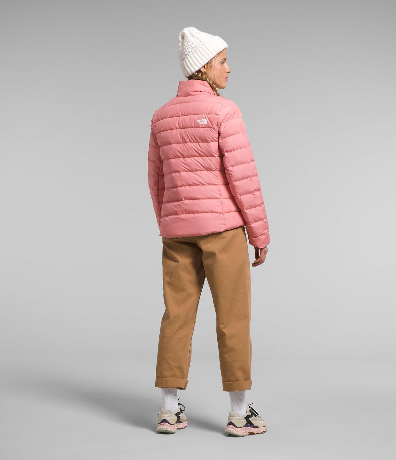 imageTHE NORTH FACE Womens Aconcagua 3 Jacket Wind Resistant Water Repellent 600 Fill Waterfowl Down InsulationShady Rose