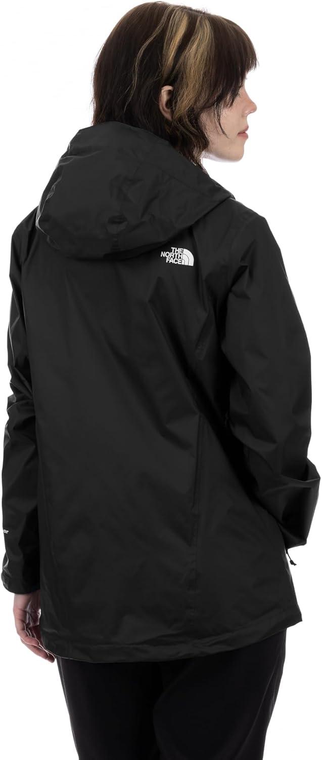 imageTHE NORTH FACE Womens Venture 2 Waterproof Hooded Rain Jacket Raincoat With Breathable Dryvent 25l Fabric PitzipsTnf Black 2