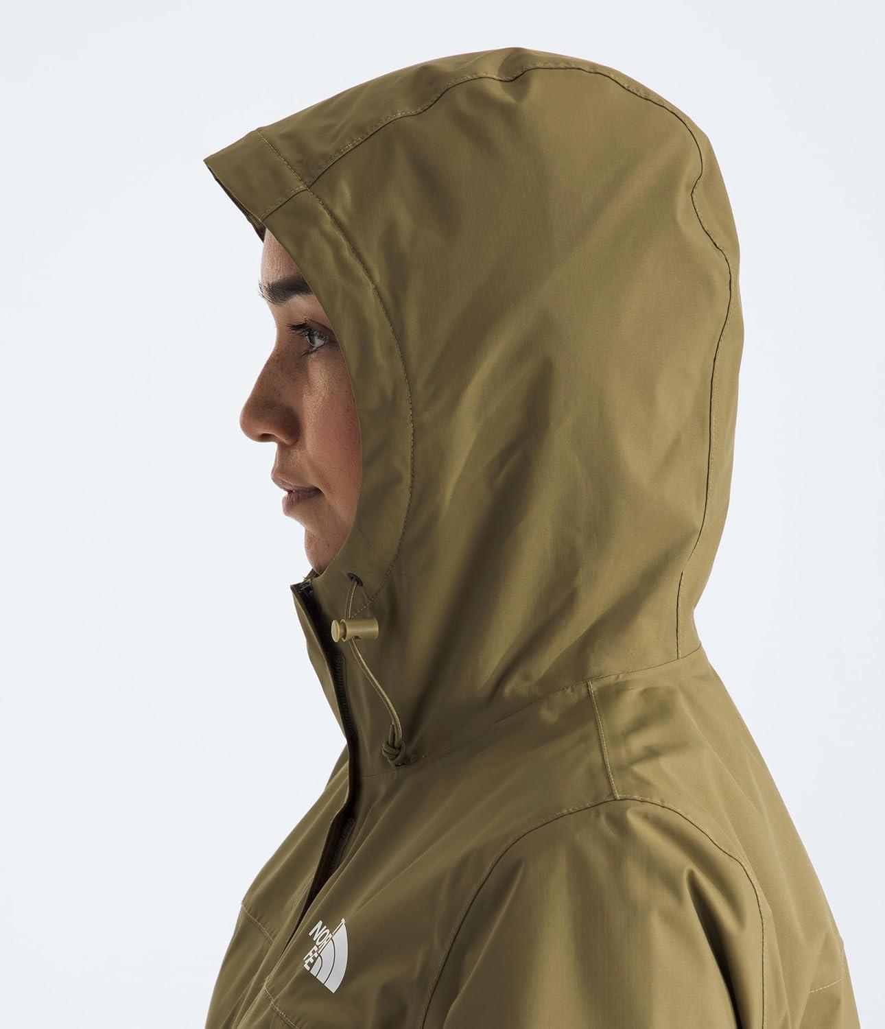 imageThe North Face Womens Antora Jacket Standard amp Plus Size Waterproof amp Windproof Rain Coat Secure Zip Hand Pockets Cedar Medium