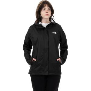 THE NORTH FACE Women’s Venture 2 Waterproof Hooded Rain Jacket | Raincoat With Breathable Dryvent 2.5l Fabric, Pit-zips(Tnf Black 2)