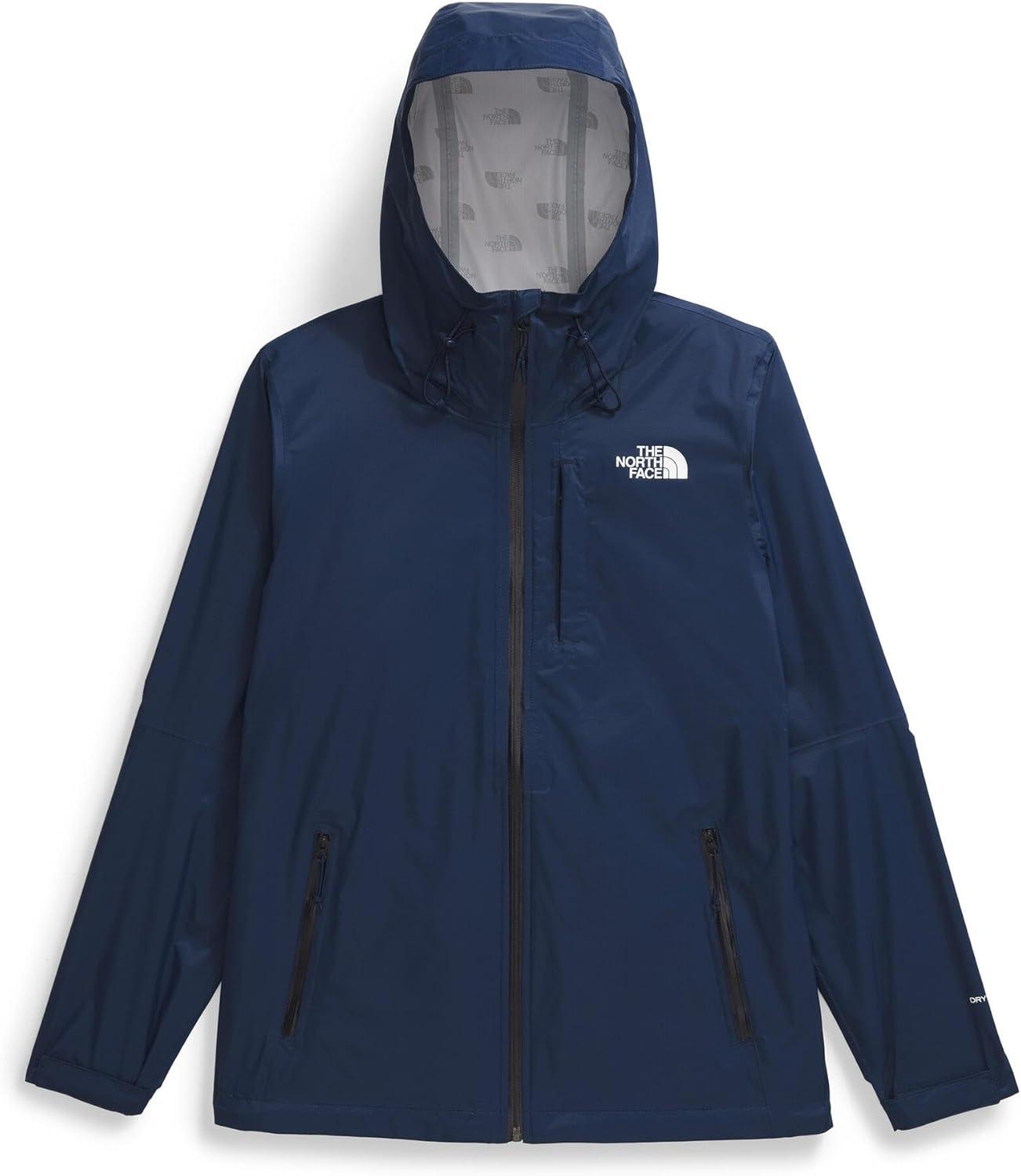 imageTHE NORTH FACE Womens Alta Vista Rain Jacket 3 Piece Hood With Adjustable Cinchcord Waterproof BreathableSummit Navy