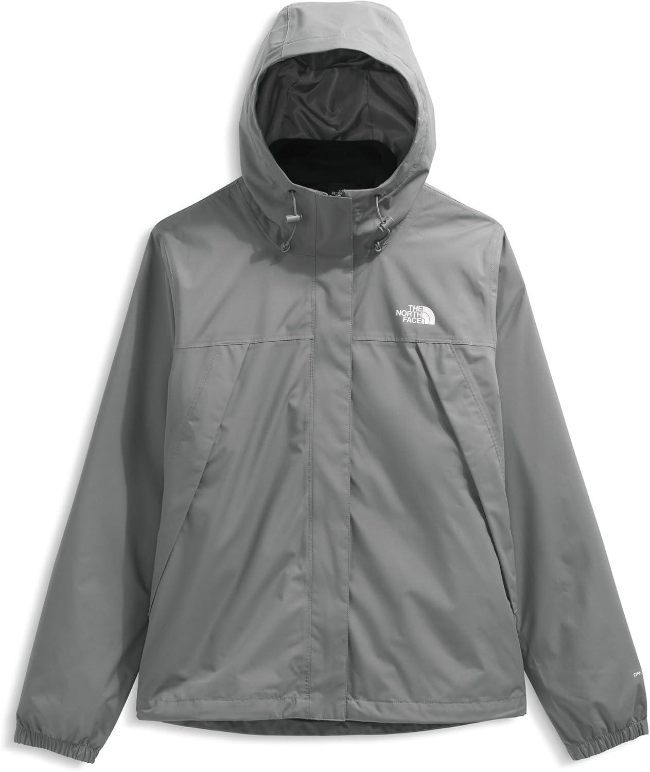 imageTHE NORTH FACE Womens Antora Triclimate Jacket Waterproof Shell Warm Inner Fleece Layer Adjustable Hood With DrawcordSmoked Pearl