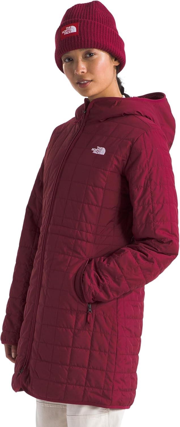 imageTHE NORTH FACE Womens Junction Insulated Parka Water Repellent Winter Jacket Packed With Insulation amp Secure Zip PocketsBeetroot