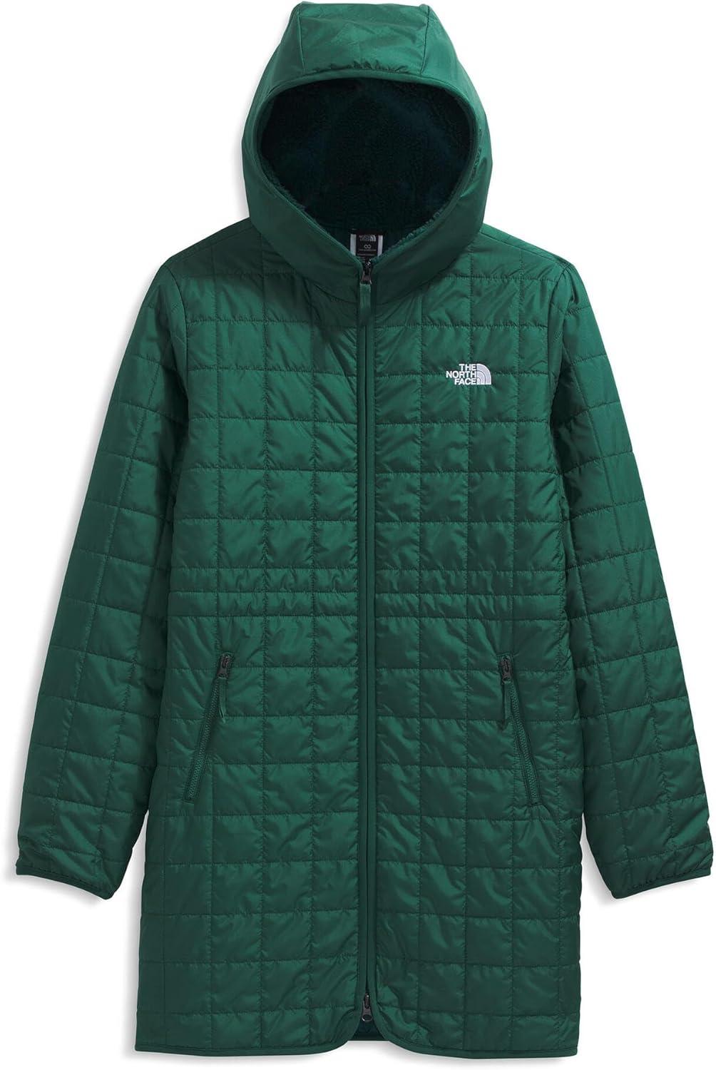 imageTHE NORTH FACE Womens Junction Insulated Parka Water Repellent Winter Jacket Packed With Insulation amp Secure Zip PocketsHunter Green