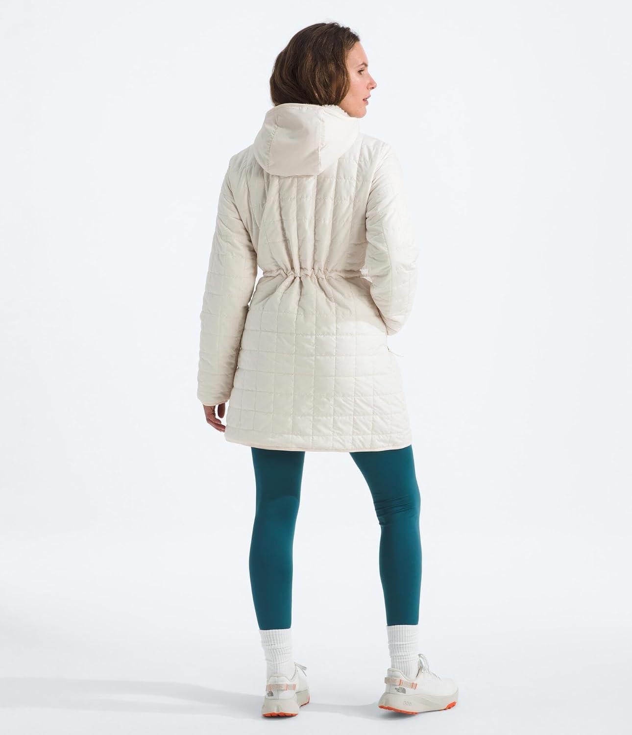 imageTHE NORTH FACE Womens Junction Insulated Parka Water Repellent Winter Jacket Packed With Insulation amp Secure Zip PocketsWhite Dune