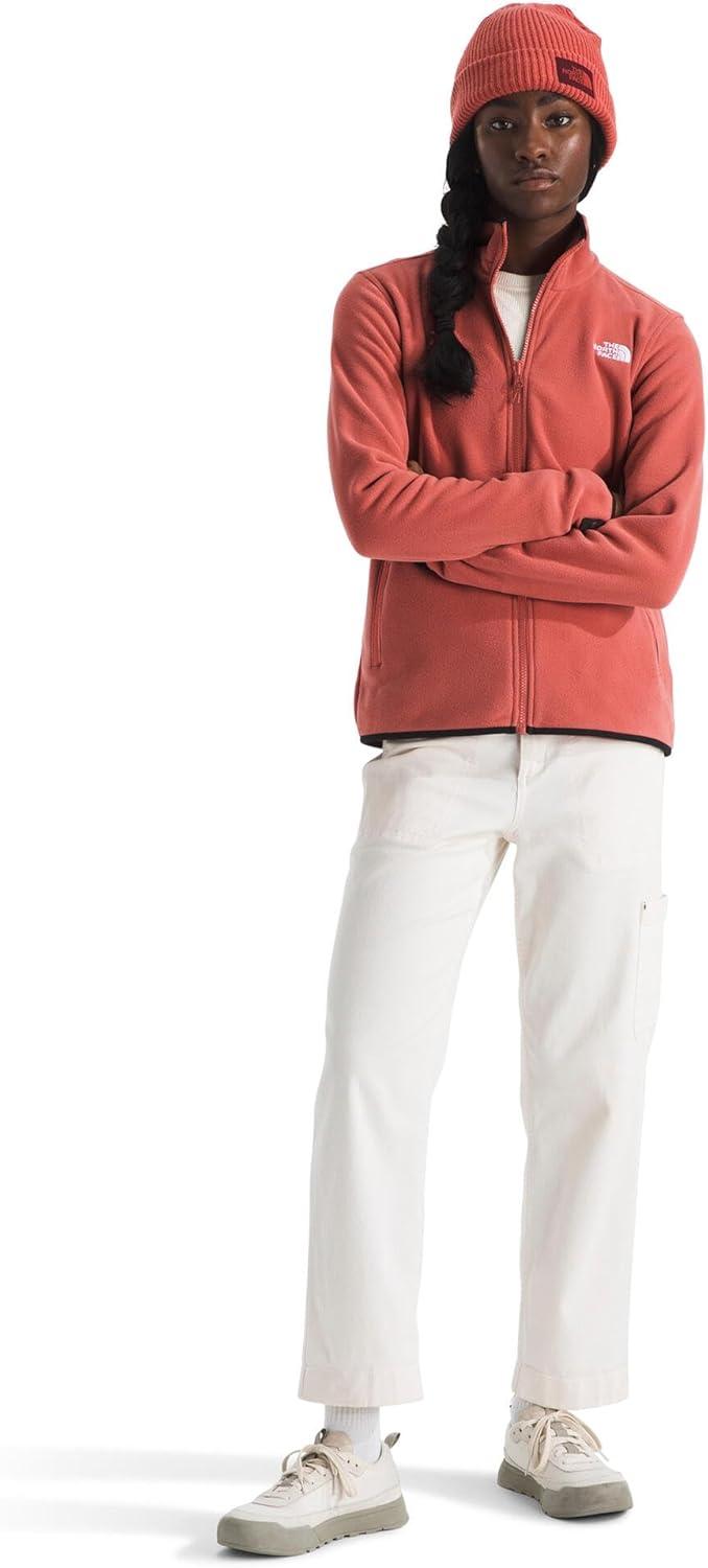 imageThe North Face Womens Glacier Fleece Jacket Standard amp Plus Size Soft Pullover With Zippered Hand PocketsMars Dust