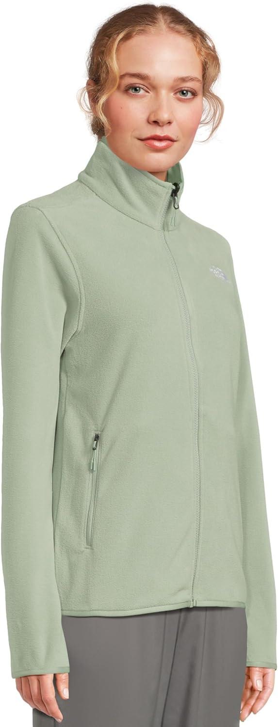 imageThe North Face Womens Glacier Fleece Jacket Standard amp Plus Size Soft Pullover With Zippered Hand PocketsSlate Moss