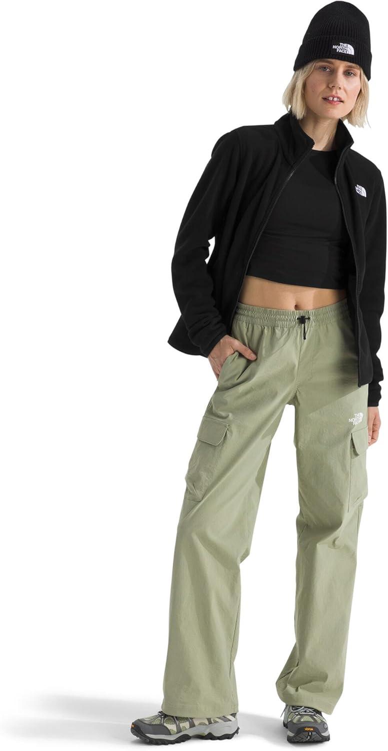 imageThe North Face Womens Glacier Fleece Jacket Standard amp Plus Size Soft Pullover With Zippered Hand PocketsTnf Black