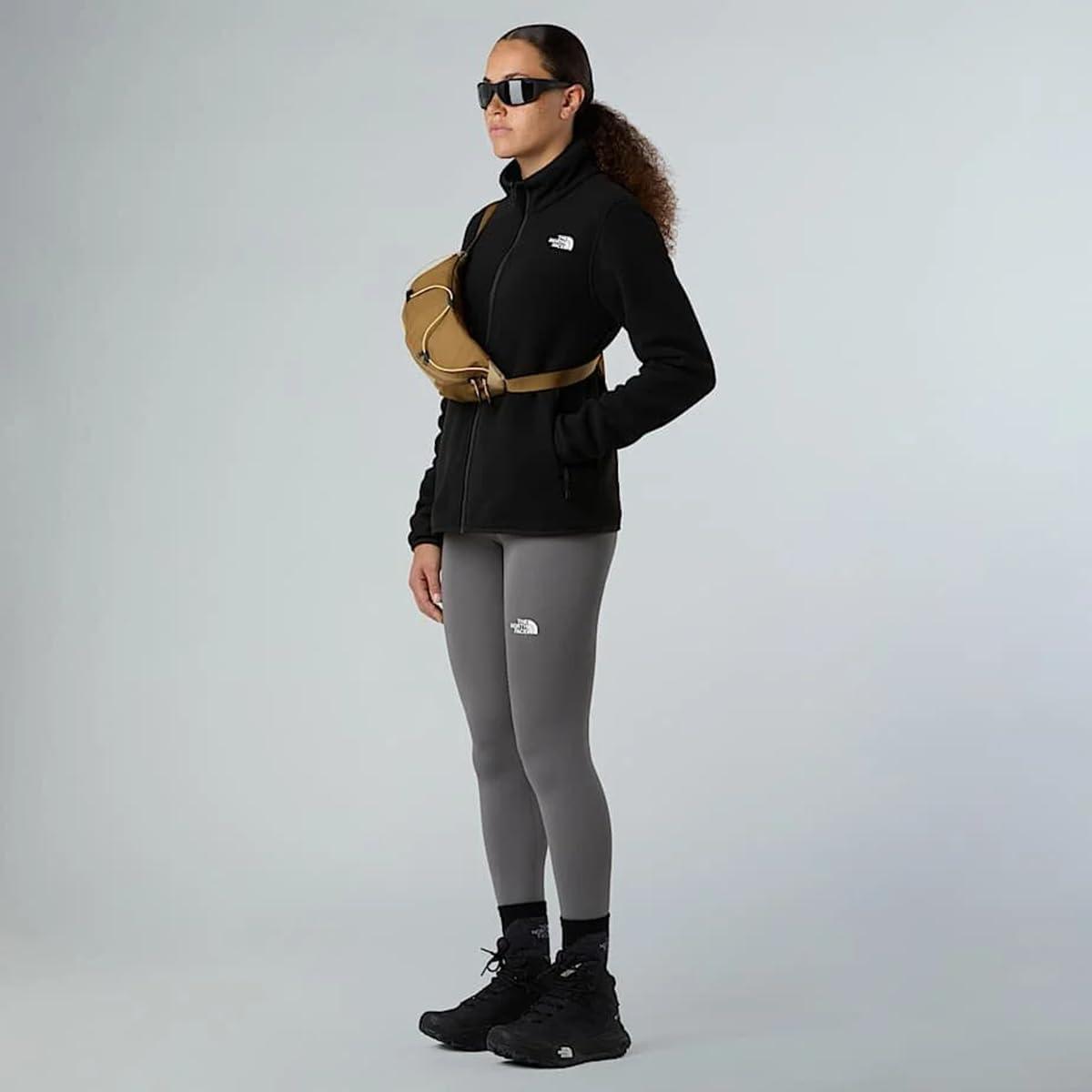 imageThe North Face Womens Glacier Fleece Jacket Standard amp Plus Size Soft Pullover With Zippered Hand PocketsTnf Black