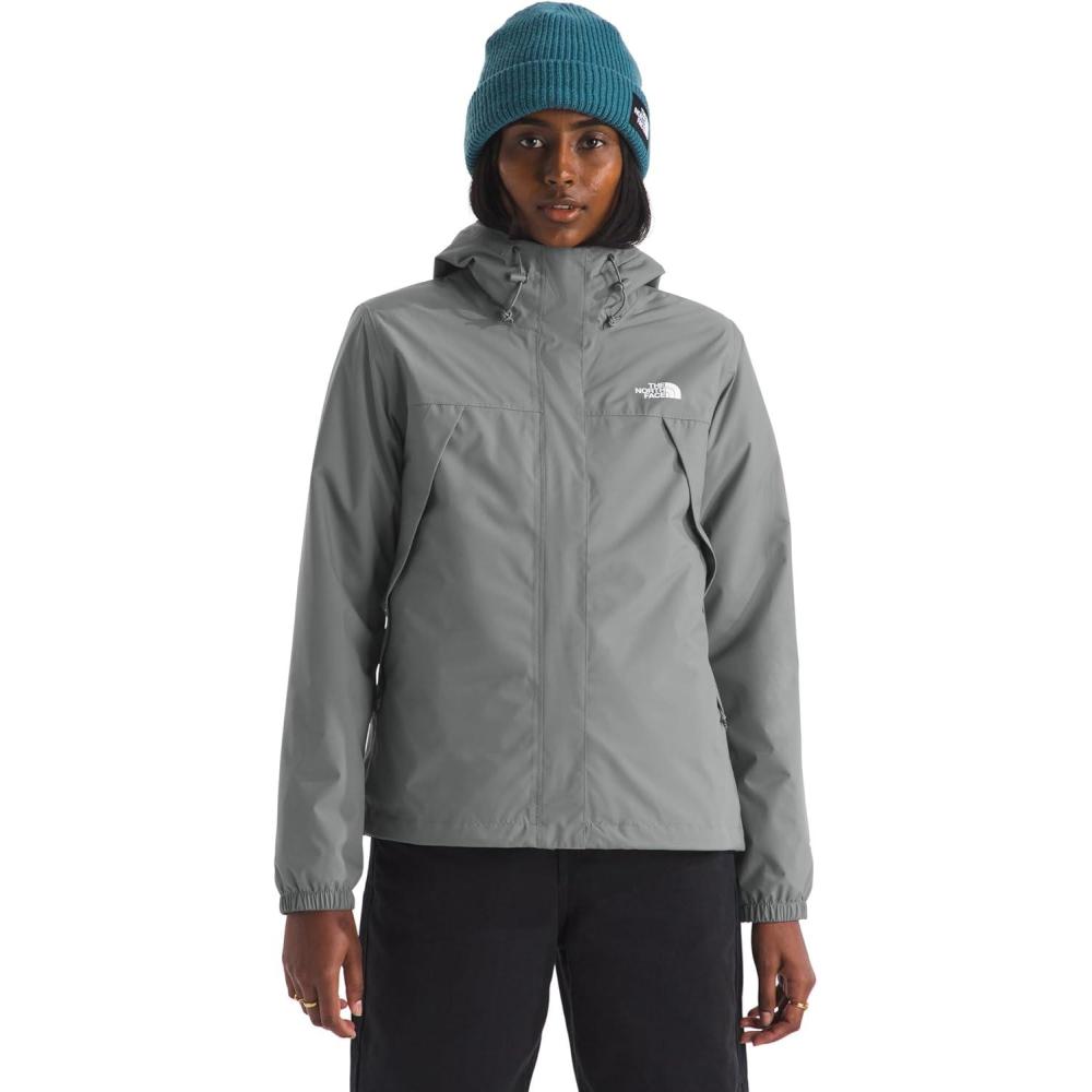 imageTHE NORTH FACE Womens Antora Triclimate Jacket  Waterproof Shell Warm Inner Fleece Layer Adjustable Hood With DrawcordSmoked Pearl