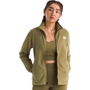 The North Face Women’s Glacier Fleece Jacket (Standard & Plus Size) – Soft Pullover With Zippered Hand Pockets(Cedar)