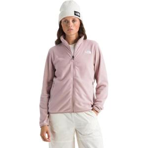 The North Face Women’s Glacier Fleece Jacket (Standard & Plus Size) – Soft Pullover With Zippered Hand Pockets(Metal Pink)