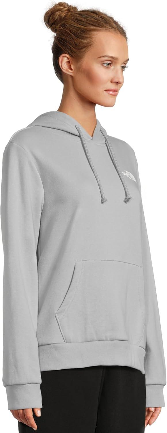 imageTHE NORTH FACE Womens Evolution Box NSE Hoodie 2 Piece Hood With Drawcord Kangaroo Hand PocketBlue Flax