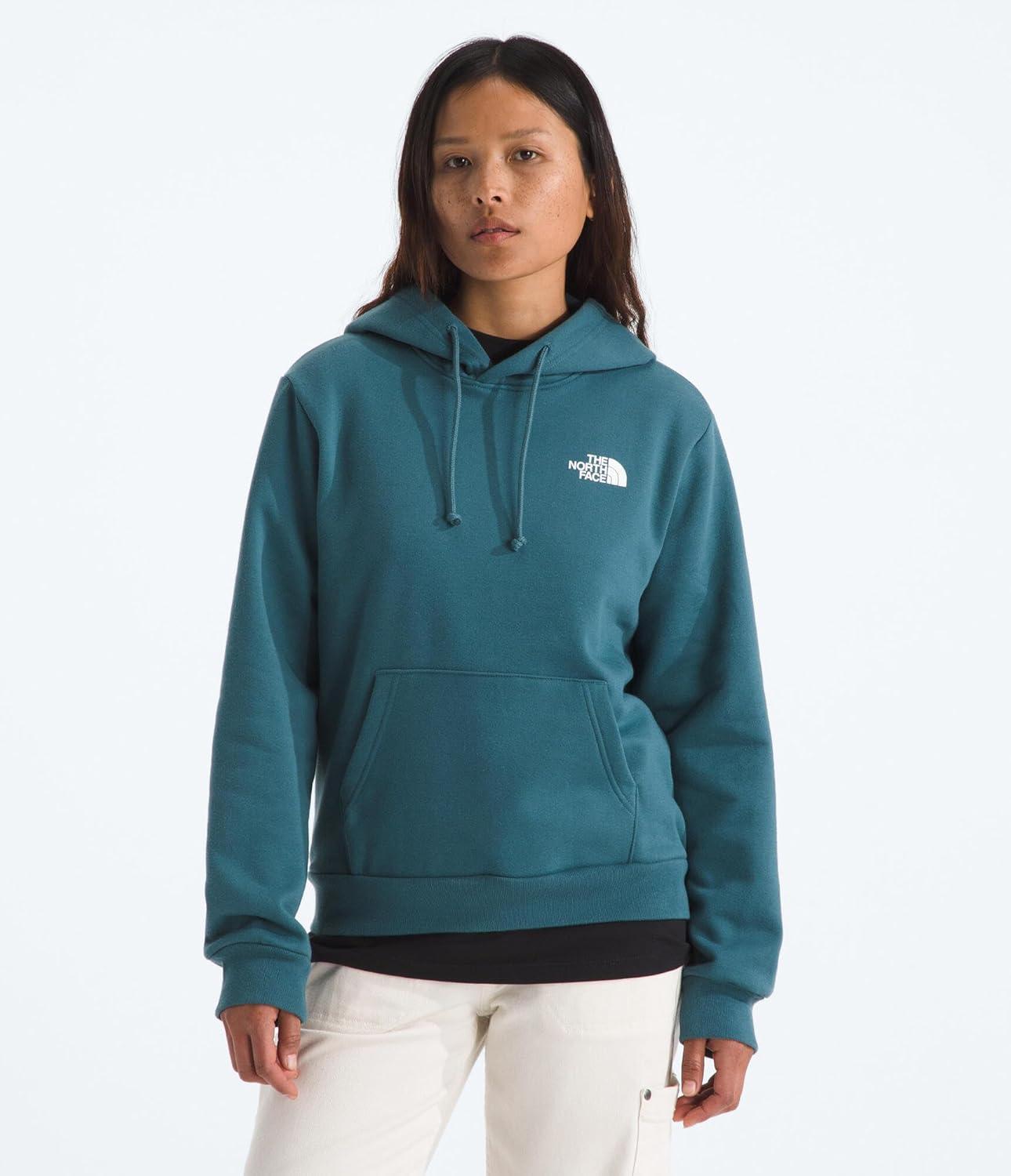 imageTHE NORTH FACE Womens Evolution Box NSE Hoodie 2 Piece Hood With Drawcord Kangaroo Hand PocketSpace
