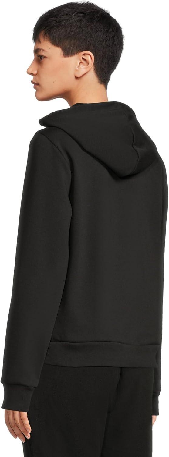 imageTHE NORTH FACE Womens Evolution Simple Dome Hoodie 2 Piece Hood With Adjustable Drawcord Kangaroo PocketTnf Black