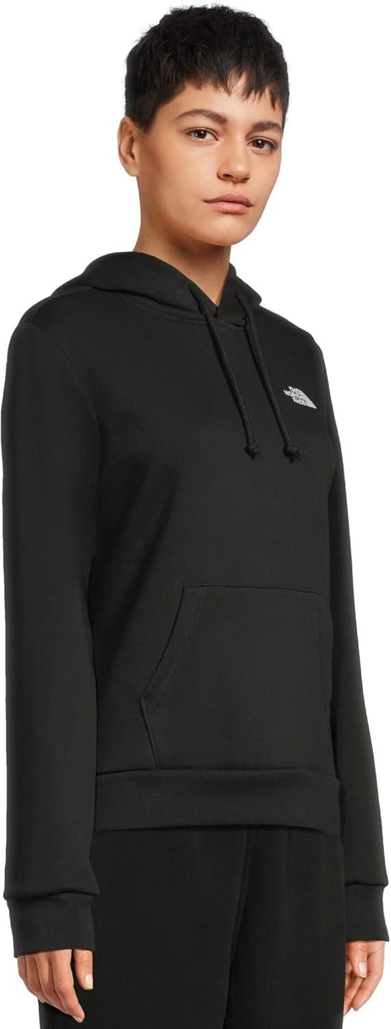 imageTHE NORTH FACE Womens Evolution Simple Dome Hoodie 2 Piece Hood With Adjustable Drawcord Kangaroo PocketTnf Black