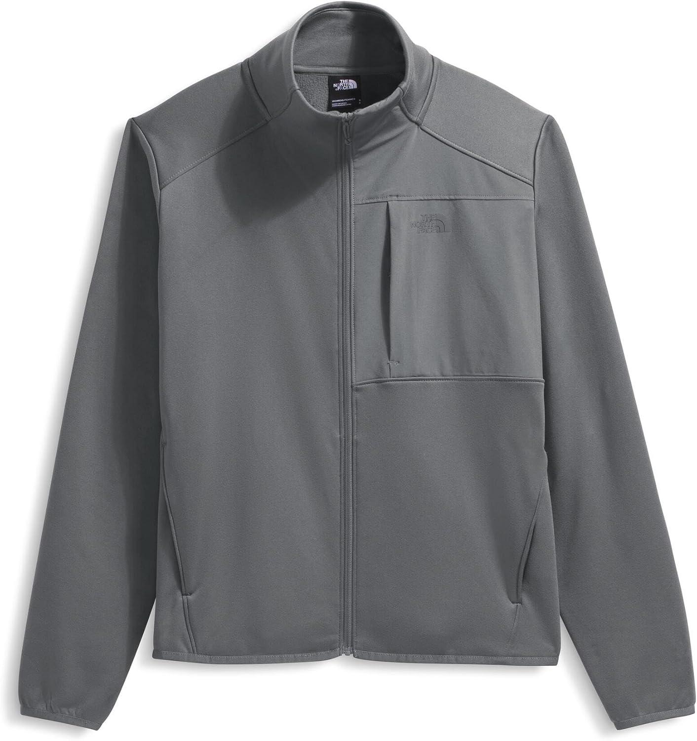 imageTHE NORTH FACE Womens TNF Performance Fleece Full Zip Jacket Lightweight Pullover With Zip PocketsSmoked Pearl