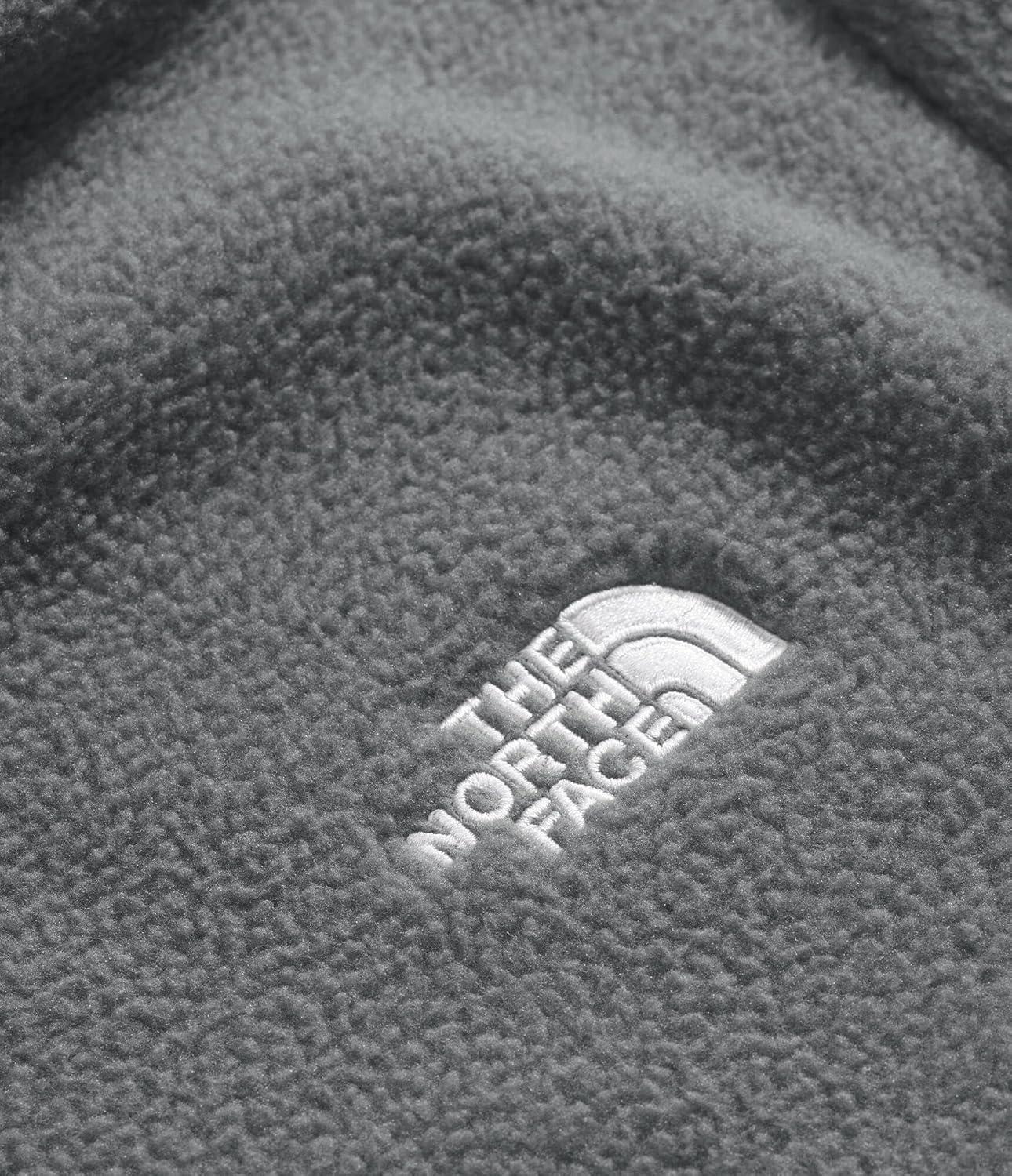 imageTHE NORTH FACE Womens Yumiori Full Zip Jacket Lightweight Fleece Coat With Embroidered Logo Zip PocketsAnthracite GreySmoked PearlSmoked Pearl