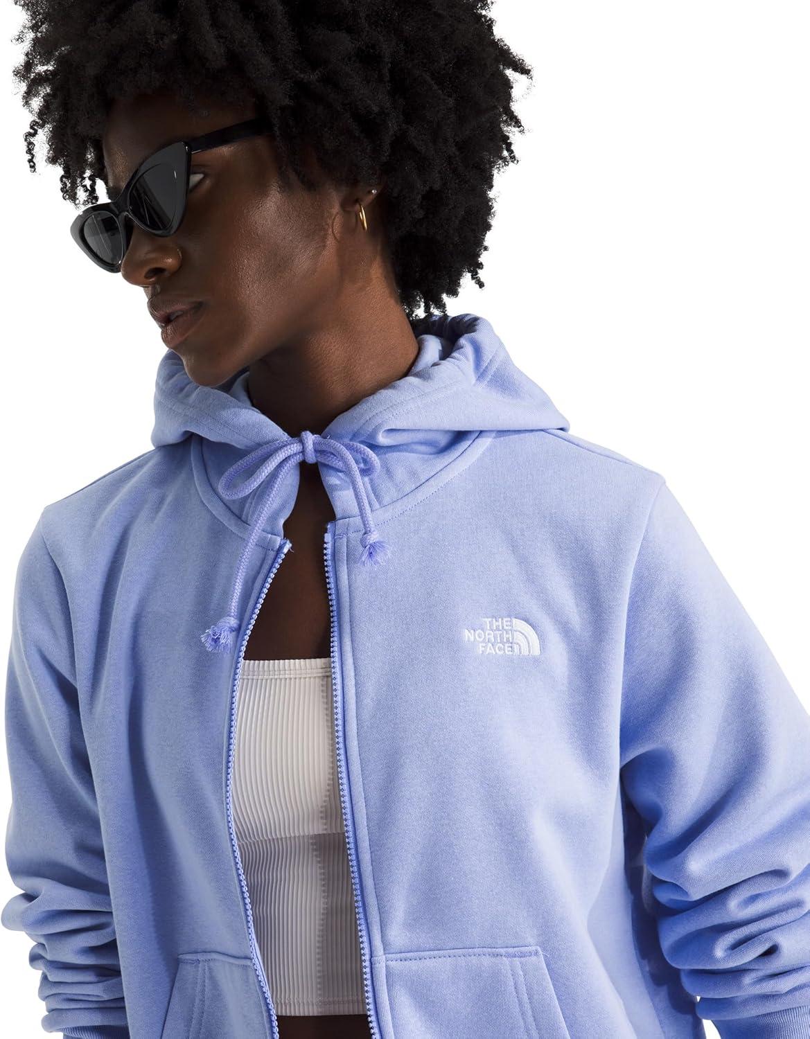 imageThe North Face Evolution Embroidered Full Zip HoodiePeriwinkle Glow