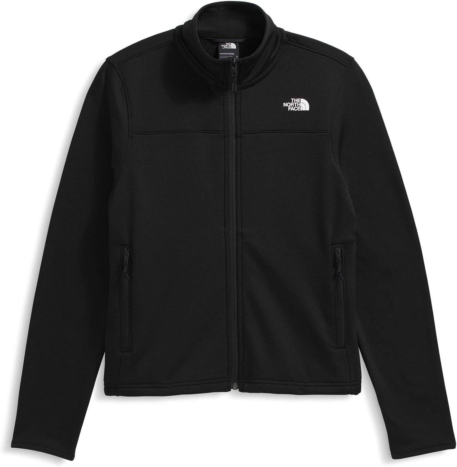 imageThe North Face Womens Cedar Trail Grid Fleece Jacket Soft Fleece Zip Up Jacket Secure Zip Pockets Stretch FabricTnf Black