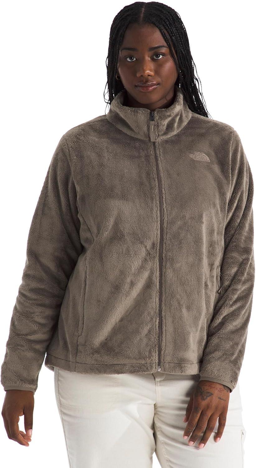 imageThe North Face womens Osito Full Zip Fleece Jacket Standard amp Plus Size Soft amp Lightweight Fleece Secure Zip PocketsMocha Brown