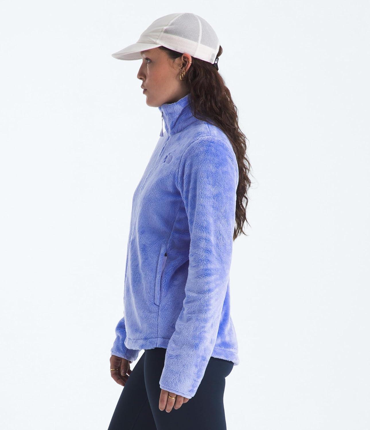 imageThe North Face womens Osito Full Zip Fleece Jacket Standard amp Plus Size Soft amp Lightweight Fleece Secure Zip PocketsPeriwinkle Glow