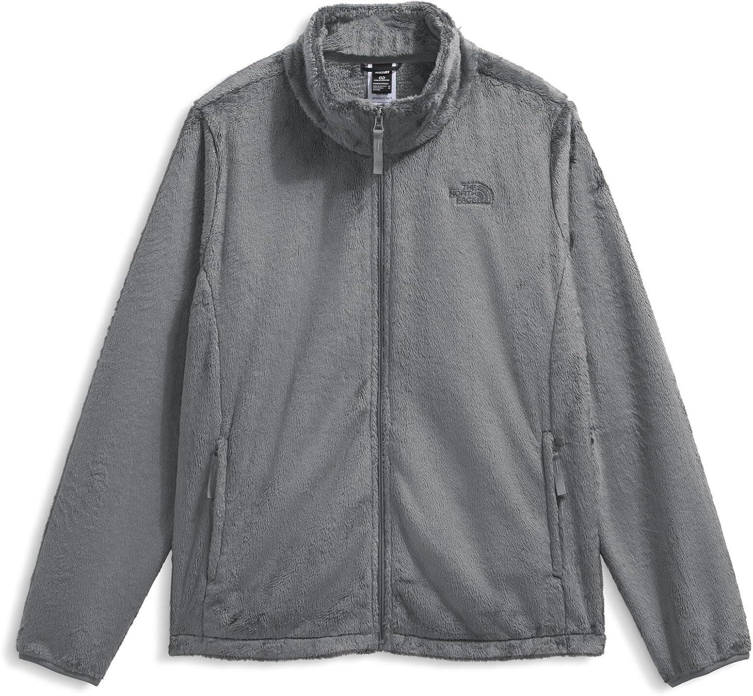 imageThe North Face womens Osito Full Zip Fleece Jacket Standard amp Plus Size Soft amp Lightweight Fleece Secure Zip PocketsSmoked Pearl