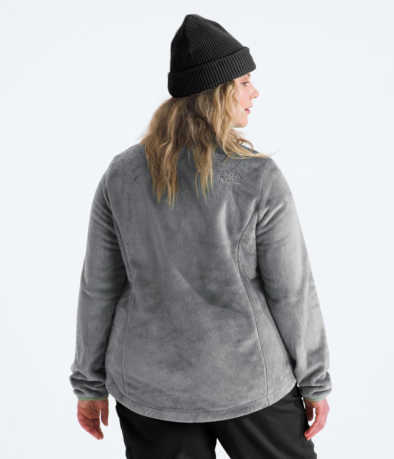 imageThe North Face womens Osito Full Zip Fleece Jacket Standard amp Plus Size Soft amp Lightweight Fleece Secure Zip PocketsSmoked Pearl