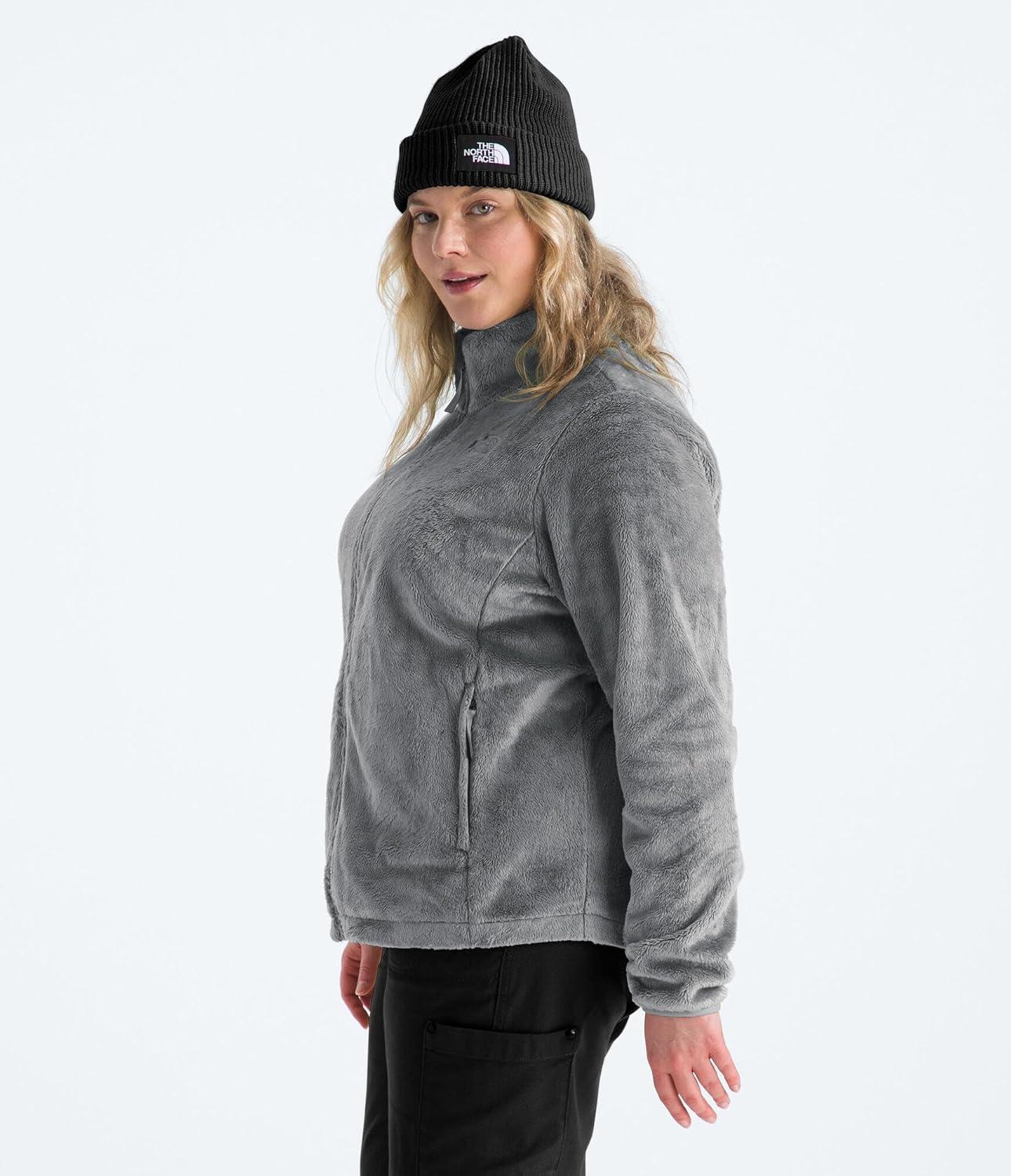 imageThe North Face womens Osito Full Zip Fleece Jacket Standard amp Plus Size Soft amp Lightweight Fleece Secure Zip PocketsSmoked Pearl