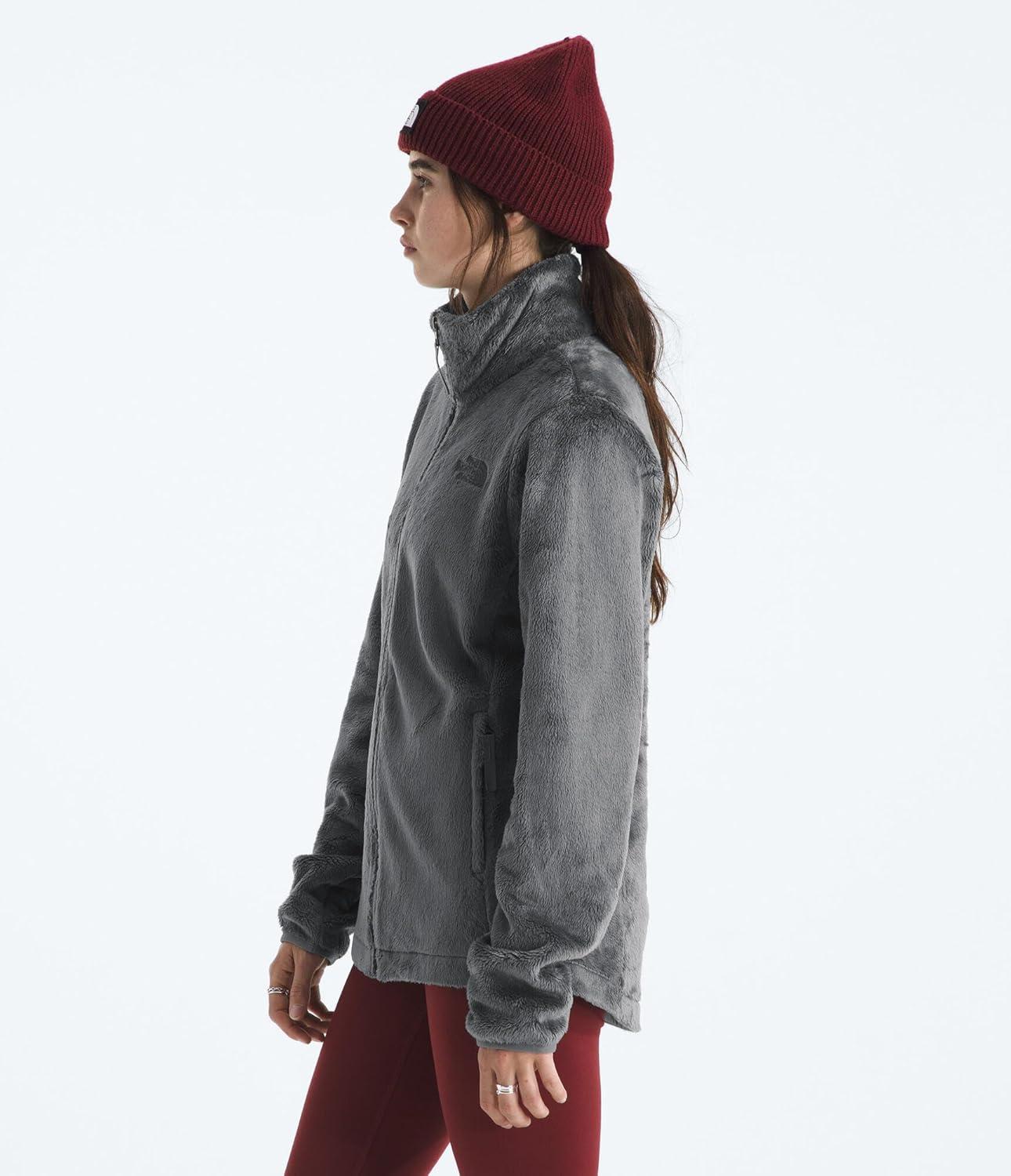 imageThe North Face womens Osito Full Zip Fleece Jacket Standard amp Plus Size Soft amp Lightweight Fleece Secure Zip PocketsSmoked Pearl
