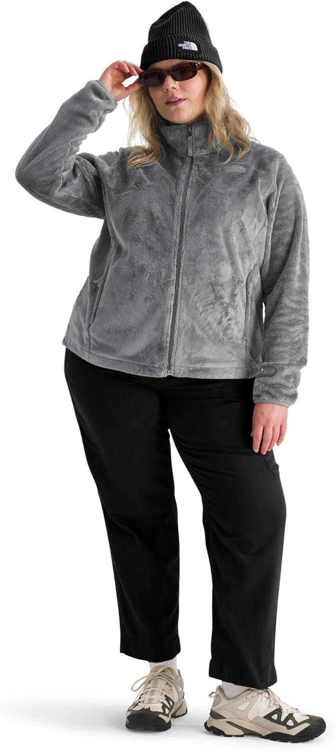 imageThe North Face womens Osito Full Zip Fleece Jacket Standard amp Plus Size Soft amp Lightweight Fleece Secure Zip PocketsSmoked Pearl