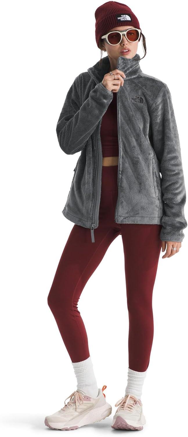 imageThe North Face womens Osito Full Zip Fleece Jacket Standard amp Plus Size Soft amp Lightweight Fleece Secure Zip PocketsSmoked Pearl