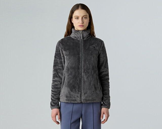 imageThe North Face womens Osito Full Zip Fleece Jacket Standard amp Plus Size Soft amp Lightweight Fleece Secure Zip PocketsSmoked Pearl