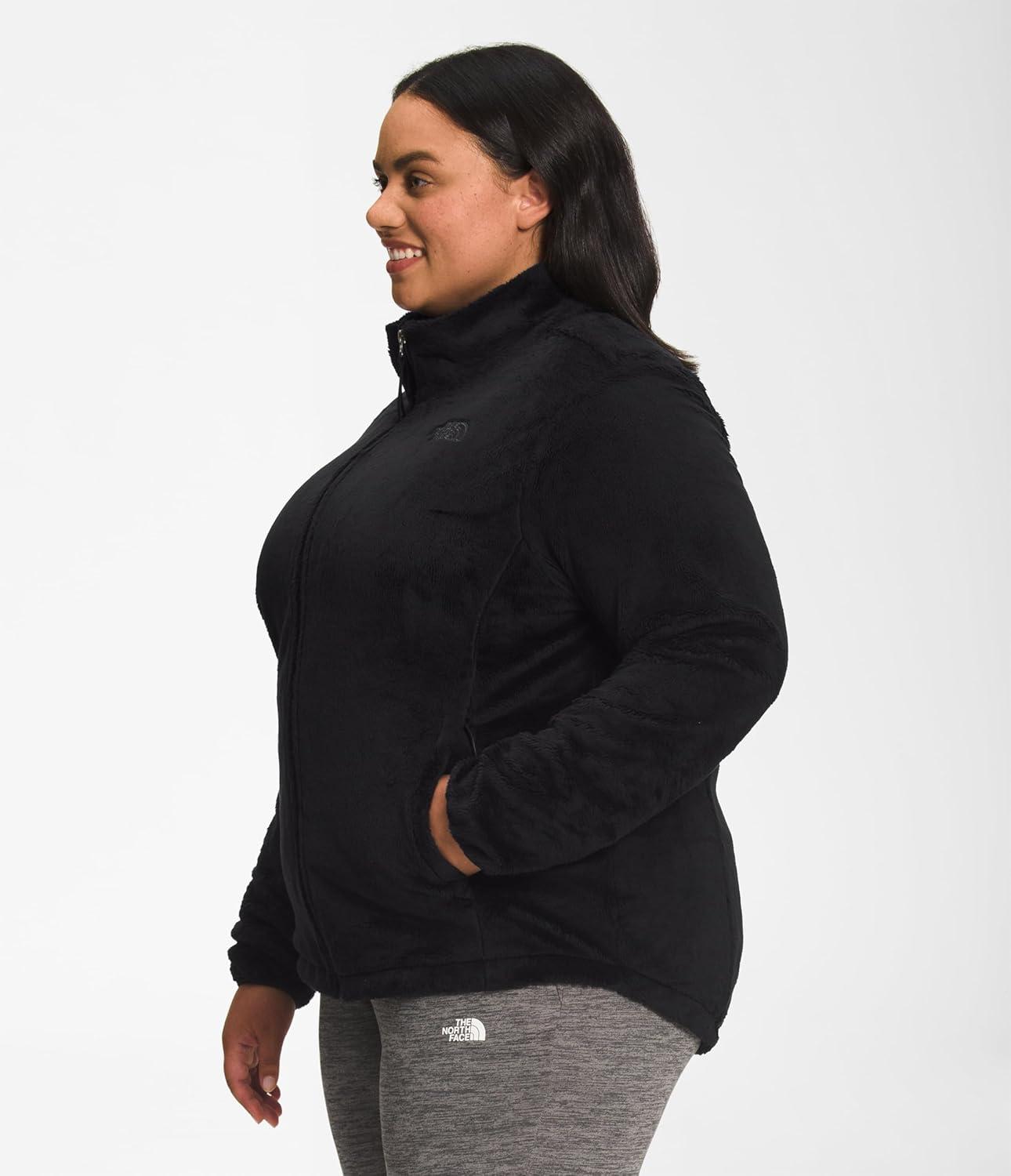 imageThe North Face womens Osito Full Zip Fleece Jacket Standard amp Plus Size Soft amp Lightweight Fleece Secure Zip PocketsTnf Blacknpf
