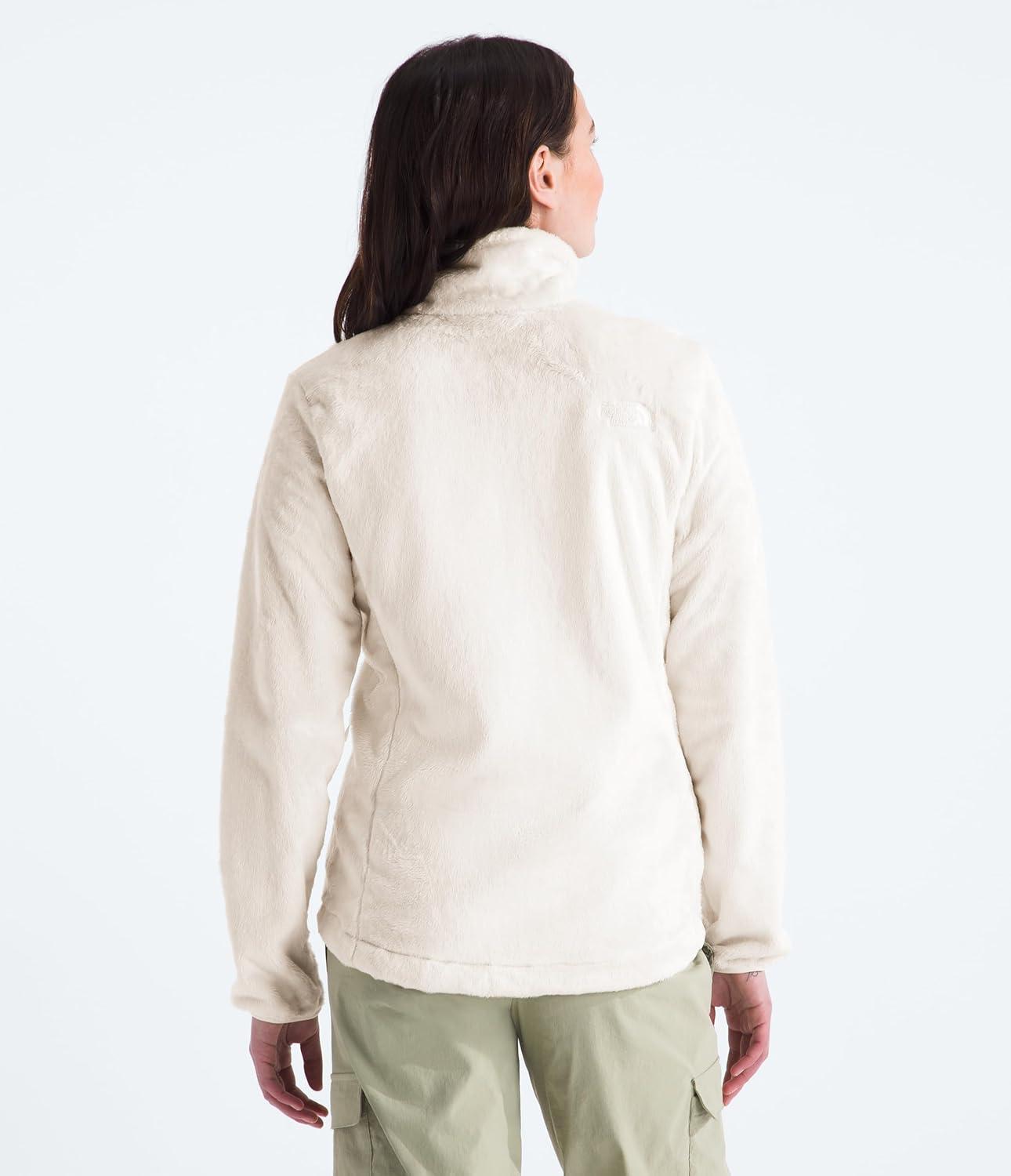 imageThe North Face womens Osito Full Zip Fleece Jacket Standard amp Plus Size Soft amp Lightweight Fleece Secure Zip PocketsWhite Dune