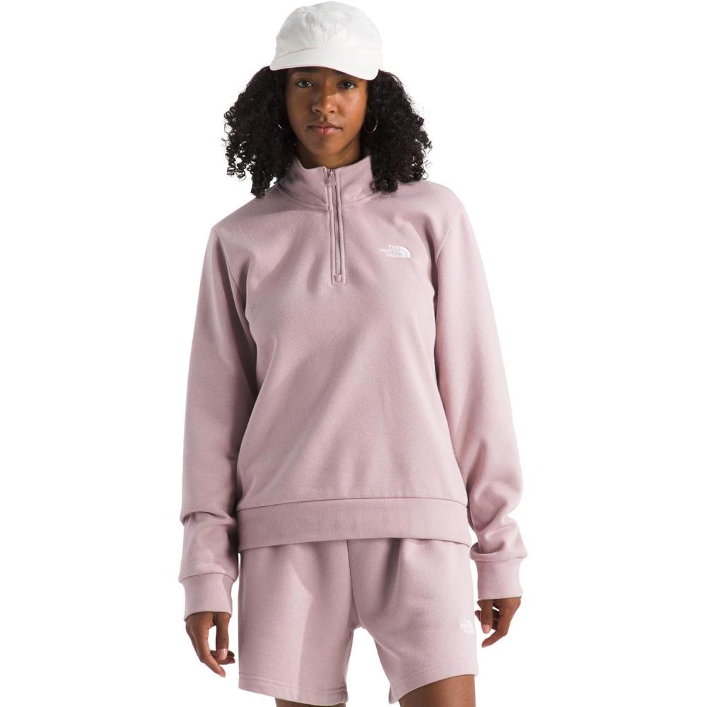 imageThe North Face Evolution Embroidered 14 ZipMetal Pink
