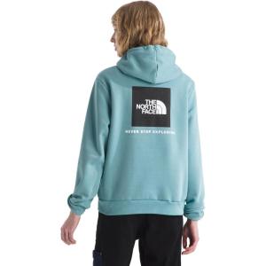 THE NORTH FACE Women’s Evolution Box NSE Hoodie | 2 Piece Hood With Drawcord, Kangaroo Hand Pocket(Blue Eclipse)