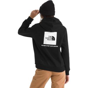 THE NORTH FACE Women’s Evolution Box NSE Hoodie | 2 Piece Hood With Drawcord, Kangaroo Hand Pocket(Tnf Black)