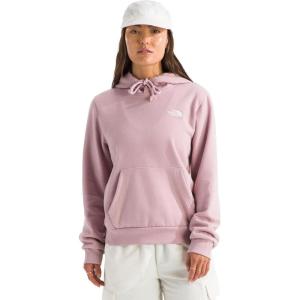 THE NORTH FACE Women’s Evolution Simple Dome Hoodie | 2 Piece Hood With Adjustable Drawcord, Kangaroo Pocket(Metal Pink)