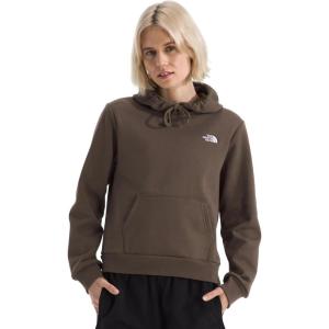 THE NORTH FACE Women’s Evolution Simple Dome Hoodie | 2 Piece Hood With Adjustable Drawcord, Kangaroo Pocket(Smokey Brown)