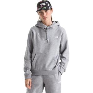 THE NORTH FACE Women’s Evolution Simple Dome Hoodie | 2 Piece Hood With Adjustable Drawcord, Kangaroo Pocket(Tnf Pale Grey Heather)