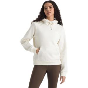 THE NORTH FACE Women’s Evolution Simple Dome Hoodie | 2 Piece Hood With Adjustable Drawcord, Kangaroo Pocket(White Dune)