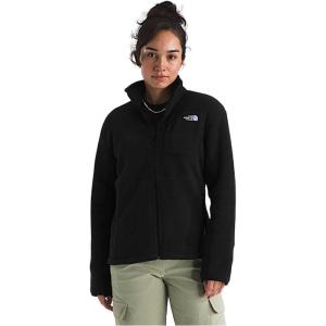 THE NORTH FACE Women’s Yumiori Full Zip Jacket | Lightweight Fleece Coat With Embroidered Logo, Zip Pockets(Tnf Black/Tnf Black/Tnf Black)