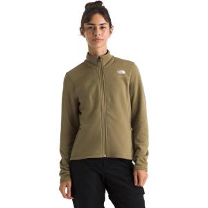 The North Face Women’s Cedar Trail Grid Fleece Jacket – Soft Fleece Zip Up Jacket, Secure Zip Pockets, Stretch Fabric(Cedar)