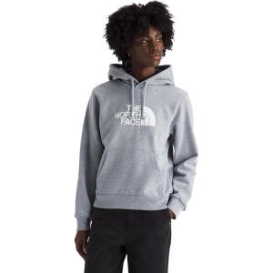 The North Face Women’s Evolution Half Dome Hoodie – Adventure Ready Hood With Adjustable Drawcord, Kangaroo Hand Pocket(Tnf Pale Grey Heather)