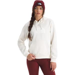 The North Face Women’s Evolution Half Dome Hoodie – Adventure Ready Hood With Adjustable Drawcord, Kangaroo Hand Pocket(White Dune)