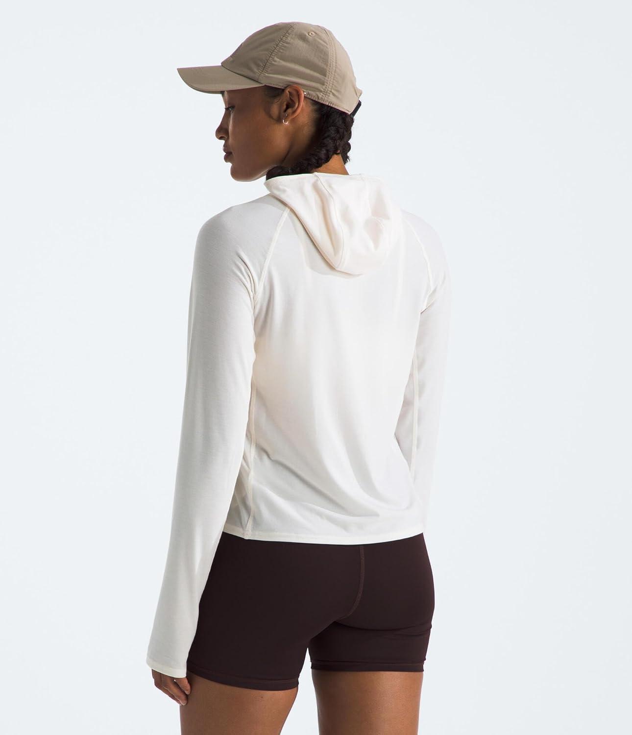 imageTHE NORTH FACE Womens Adventure Sun Hoodie Standard and Plus SizeWhite Dune