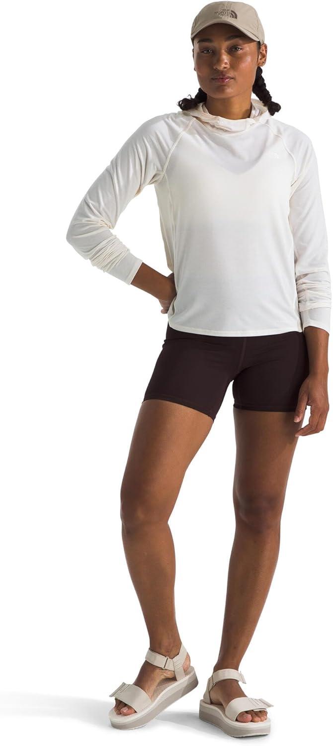 imageTHE NORTH FACE Womens Adventure Sun Hoodie Standard and Plus SizeWhite Dune